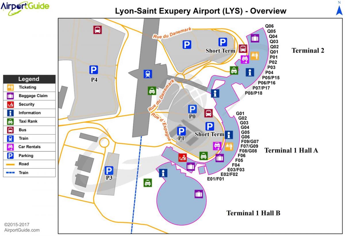 Lyon Fransa Havalimanı göster