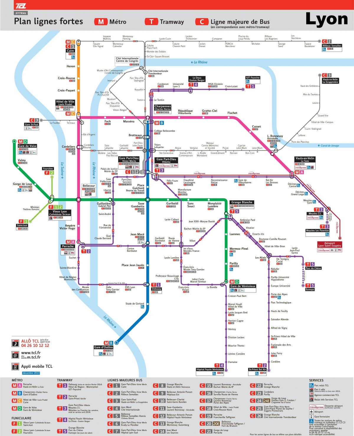 Lyon ulaşım haritası pdf