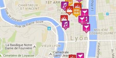 Gay Lyon haritası